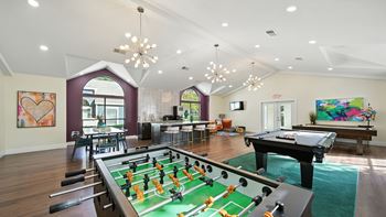 Community entertainment and game room
